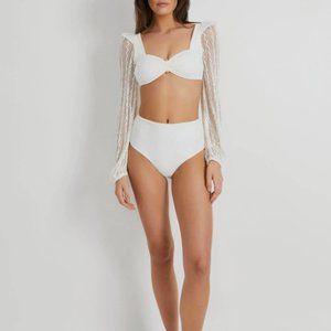 PatBO White Swim Set